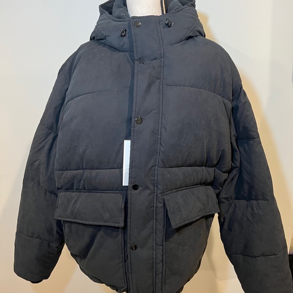 Abercrombie & Fitch Men’s Ultra Puffer Coat with Hood - Picture 2 of 10